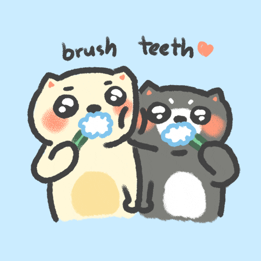 Brushing Teeth GIF