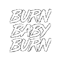 Burn Baby Burn Workout Sticker by Velocity Switzerland