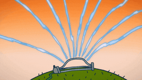 Sweating Summer Heat GIF by hollaartyourboy