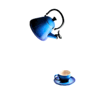 LCCA-Design tea cup teatime kettle Sticker