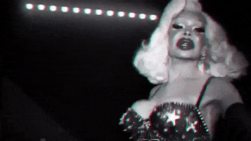 Amanda_Lepore happy dance excited music video GIF