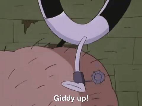 nickrewind giphydvr nicksplat aaahh real monsters giphyarm035 GIF