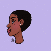 Grow Afro Hair GIF by JellaCreative