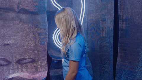 North Carolina Hair Flip GIF by UNC Tar Heels