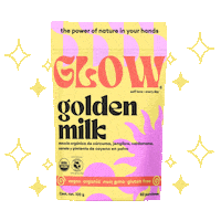 GLOWSuperfoods glow superfoods goldenmilk magicelixir Sticker