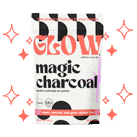 GLOWSuperfoods glow superfoods magicelixir magiccharcoal Sticker
