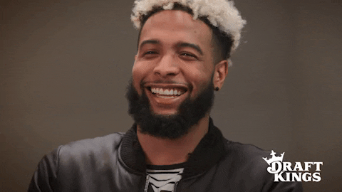 New York Giants Smile GIF by DraftKings