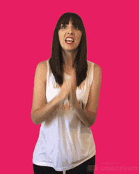 jennrobbins yes pink cheers cheer GIF