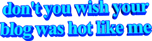 your blog don't you wish Sticker by AnimatedText