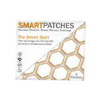 SmartPatches smartpatches hangoverprevention preventhangover Sticker