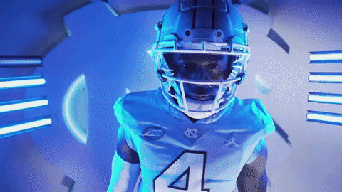 North Carolina Football GIF by UNC Tar Heels