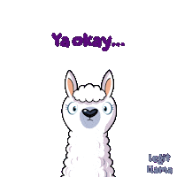 Sheep Llama Sticker by VeeFriends