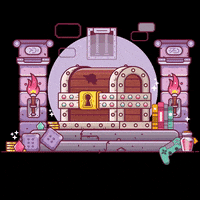 Saarlooters box fantasy chest dungeon GIF