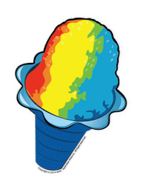 HBShaveIce shaved ice huntington beach shave ice haole boys shave ice Sticker