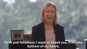 Kirsten Gillibrand Thank You GIF