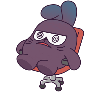 Confused Monday Sticker by netmarble