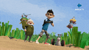 Respect Sip GIF by Mola TV Kids