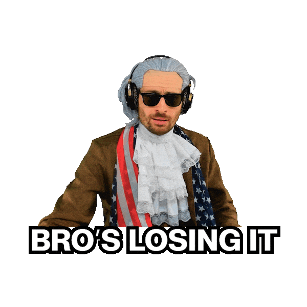 Mental Breakdown Losing Sticker