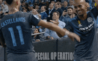 Football Celebrate GIF by Major League Soccer