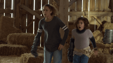 Scared Back It Up GIF by Sinking Ship Entertainment