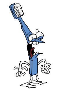 brush no Sticker by Hombre_McSteez