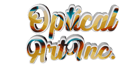 Glow Digital Art Sticker