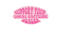 Vibe Caffeine Sticker by Coffee Dose