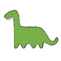 Soyminidino christmas dinosaur dino mini Sticker