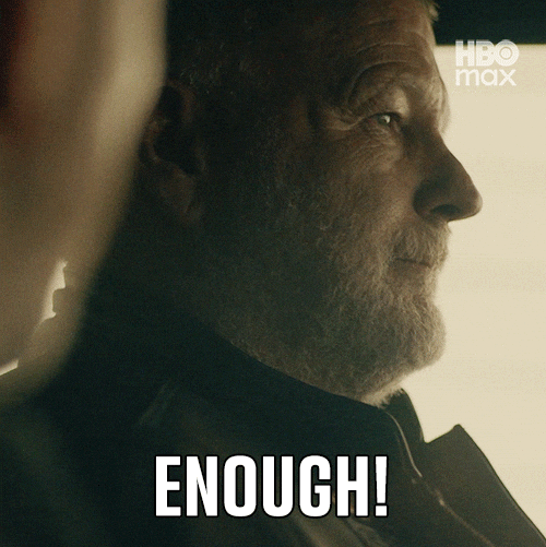 Stop Shut Up GIF by HBO Max