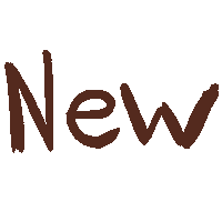 New Post Words Sticker