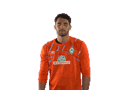 Stefanos Kapino Yes Sticker by SV Werder Bremen