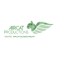 AircatProductions drone audiovisual productions multimedia Sticker