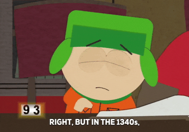 kyle broflovski cursing GIF by South Park 