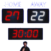 22 Away Sticker