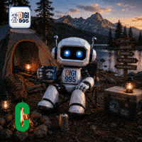 Camping Adventure Time GIF by Digi 995