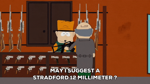 gun mr. herbert garrison GIF by South Park 