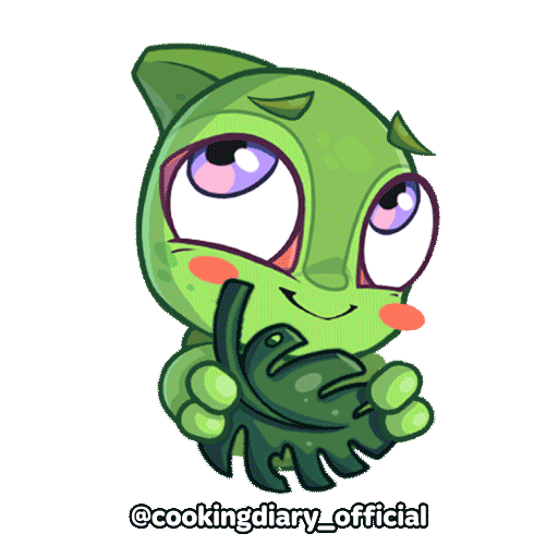 Chameleon Love Sticker by MYTONA