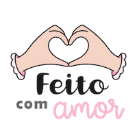 Heart Love Sticker by Estúdio Amei