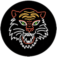 SkinnyDukes kelowna nixonhospitality ylw tigertiger Sticker