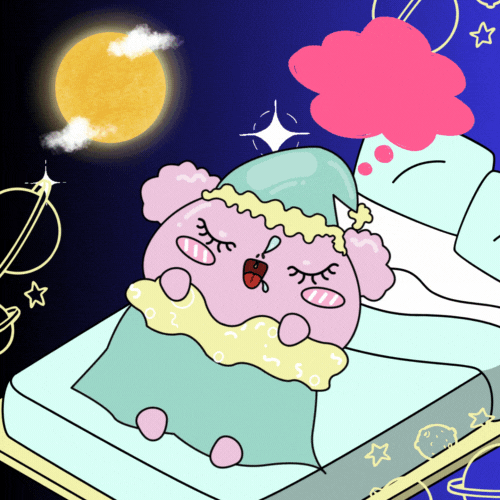 nixiCreator giphyupload pink night good night GIF