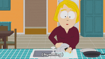 cleaning humming GIF by South Park 