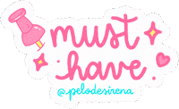 Must Have Skincare Sticker by Pelo de Sirena