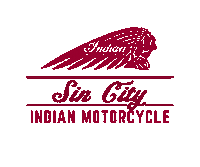 Sin City Indian Motorcycle Sticker by RideNow Powersports