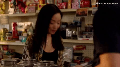 Andrea Bang Thank You GIF by Kim's Convenience