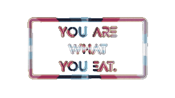 Eat Digital Art Sticker