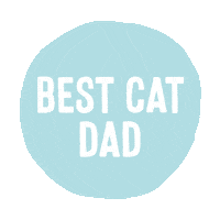 Catdad Sticker by Purple Tree Designs