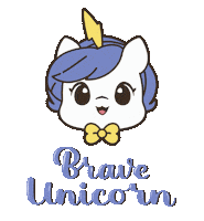 Logo Design Sticker by Brave Unicorn