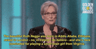 meryl streep GIF by Golden Globes
