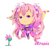 chibi panting STICKER