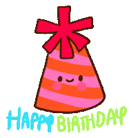 Cumple Happy Birthday Sticker by Vania Bachur